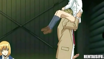 Powerful Boys Offer Busty Teacher A Freeuse Sex Contract - (Hentai Subtitled)