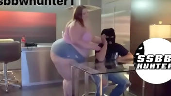 Preview first scene with big booty Ssbbw Kayla peach