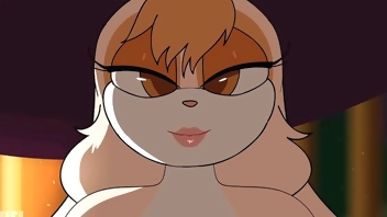 Vanilla the rabbit being a sexy witch