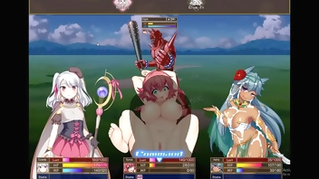 Cum covered Hentai babe games Brave Alchemist Collette Pt 4 kagura games