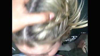 Rich blonde gives rich mom to a black cock