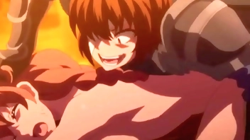 [Hentai] Village girl fucked hard in front of the villagers eyes