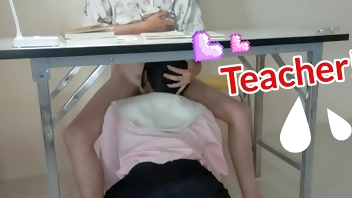 Omg! It's my dream ครูสอนพิเศษสอนsexให้