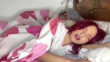 My little Stepdaughter comes to sleep in her stepfather's room because she is afraid of the dark.