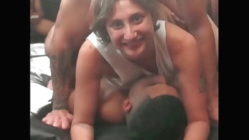 EROTIKAXXX Quickies - Sadira Hotwife doing DP and talking to the Cumming Director 19