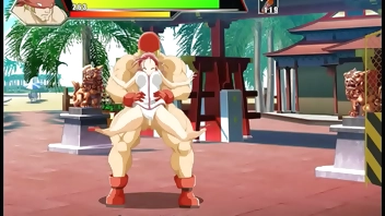 Strong man in hentai sex with a cute lady new gameplay