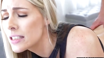 Hot stepmom asks stepson for anal