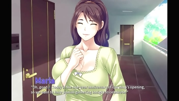 Netorious Neighbor Cumming for their Wifes ep1 - Fucking 2 milfs