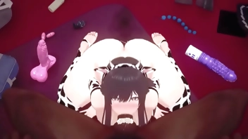 Kanae blowjob hentai