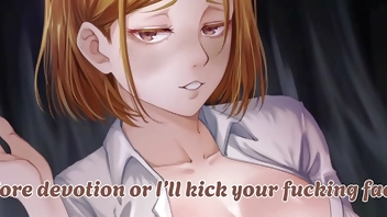 JOI Nobara blackmails you into submission [Femdom, Cbt, Humiliation]