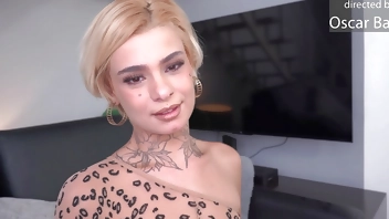 Brazilian blonde, Russah fucked by the biggest cock in Brazil, Big Jahman (Anal, ATM, 1on1, monster cock, gapes)OB274