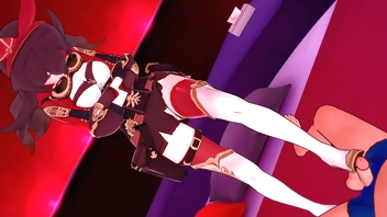 Amber having fun with his foots