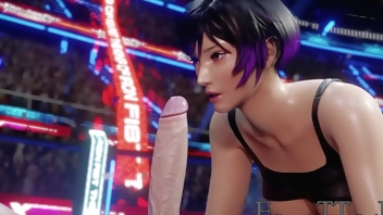 Reina On Stage (Blowjob Animation)