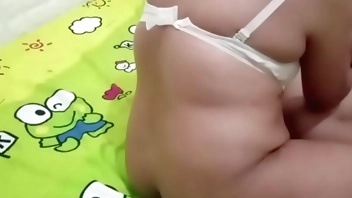 Lamah di tinggal suami, Genjot janda montok