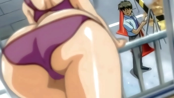 MILF Seduces a Young Public Worker - Uncensored Hentai [Subtitled]