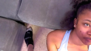 White Cock only for this young black teen, Ebony Milf Whore