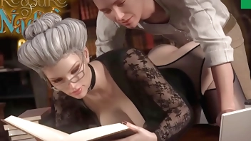 TREASURE OF NADIA • EP. 68 • AMAZING FUCK WITH A NUN IN THE LIBRARY