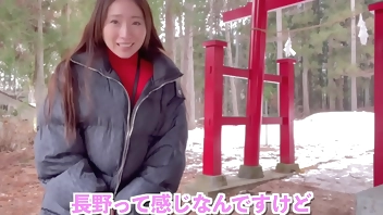 Snow scenery. The footbath and the open -air bath are the best