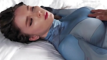 Sarah Kerrigan from StarCraft Deepthroats Cock, Rough Fucks and Gets Cumshot on Big Ass