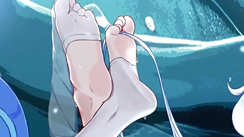 [JOI] Furina helps a quickshot. [[Femdom, Feet, Stroke to beat]]