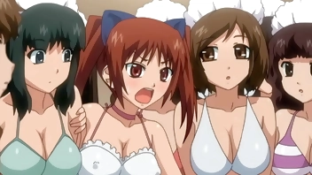 Teen Orgy at the Public Pool! Hentai [Subtitled]