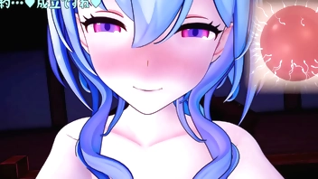 genshin Ganyu pet mmd