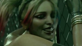 High-quality animation where an horny girl craves orgasm