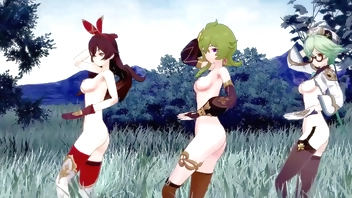 [MMD] I.O.I - Pick me(Produce 101) (Collei, Amber, Sucrose)