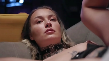 Alien Travels to Now FREEZES Tabitha Poison to Experience Uninterrupted Anal Sex