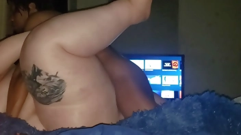 Big Natural Ass BBW Gets Fucked Instead Of Netflix And Chill