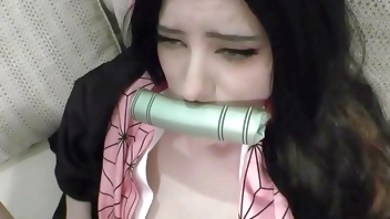 TABOO THREESOME for JAPANESE COSPLAYING MELODY MARKS – IMMORAL FAMILY 4K