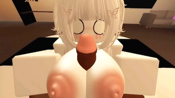 [ROBLOX]La chica tímida resultó ser muy lujuriosa