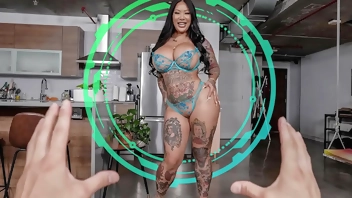 SEX SELECTOR - Curvy, Tattooed Asian Goddess Connie Perignon Is Here To Play