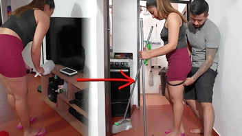 La empleada doméstica no esperaba que esto le sucediera en su primer día de trabajo.