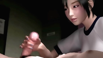 umemaro teacher footjob