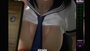 umemaro femdom titjob and sex