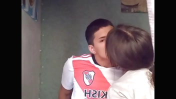 footballer is masturbated and swallowed with his mouth