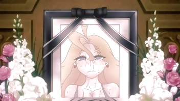 They arranged a funeral to have sex in the grave in peace ! Hentai anime (Cartoon porn 2d )