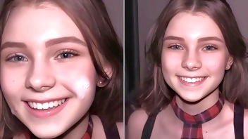 18 Yo Cutie Serves As Submissive Cumdumpster