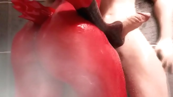 Blaziken fucks owner