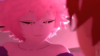 Mina x Kirishima -Just the tip by GreatM8-