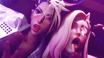 Hentai 3d Akali/KDA