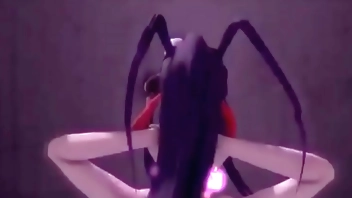 Akeno DXD Follada mientras baila Hentai 3D ANIMATION