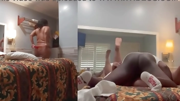 Puerto Rican Compton Bitch Lets Me Take The Condom Off