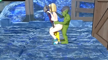 Pretty blonde in wizard lilia new hentai gameplay