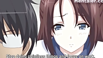 Fucking Chief's Wife in the workplace Hentai