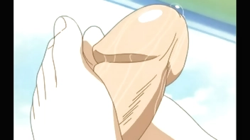 hent girl footjob aire libre