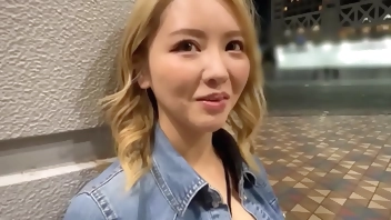 Big boobs tattooed gal gets fucked and climaxes 3P #Kanna #Part-time worker