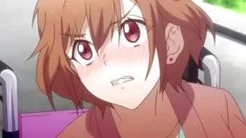 shy anime girl has romantic sex