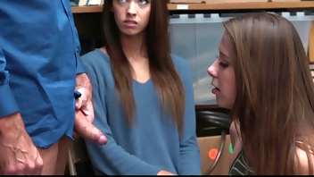 Shoplifter Teens Willing to Comply with LP Officer to Avoid Police Involvement - Fuckthief